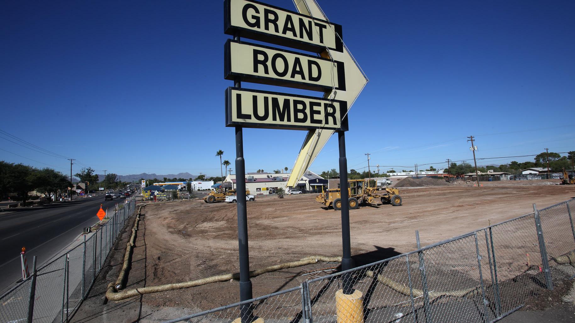 Former midtown lumber yard evolving into dining venue